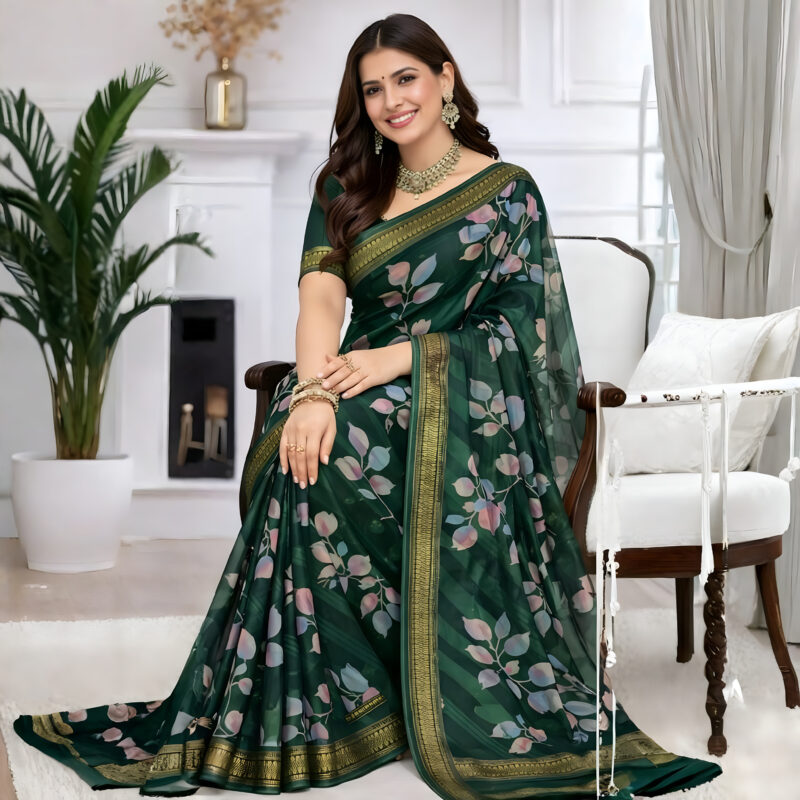 HMG Viscose Silk Saree