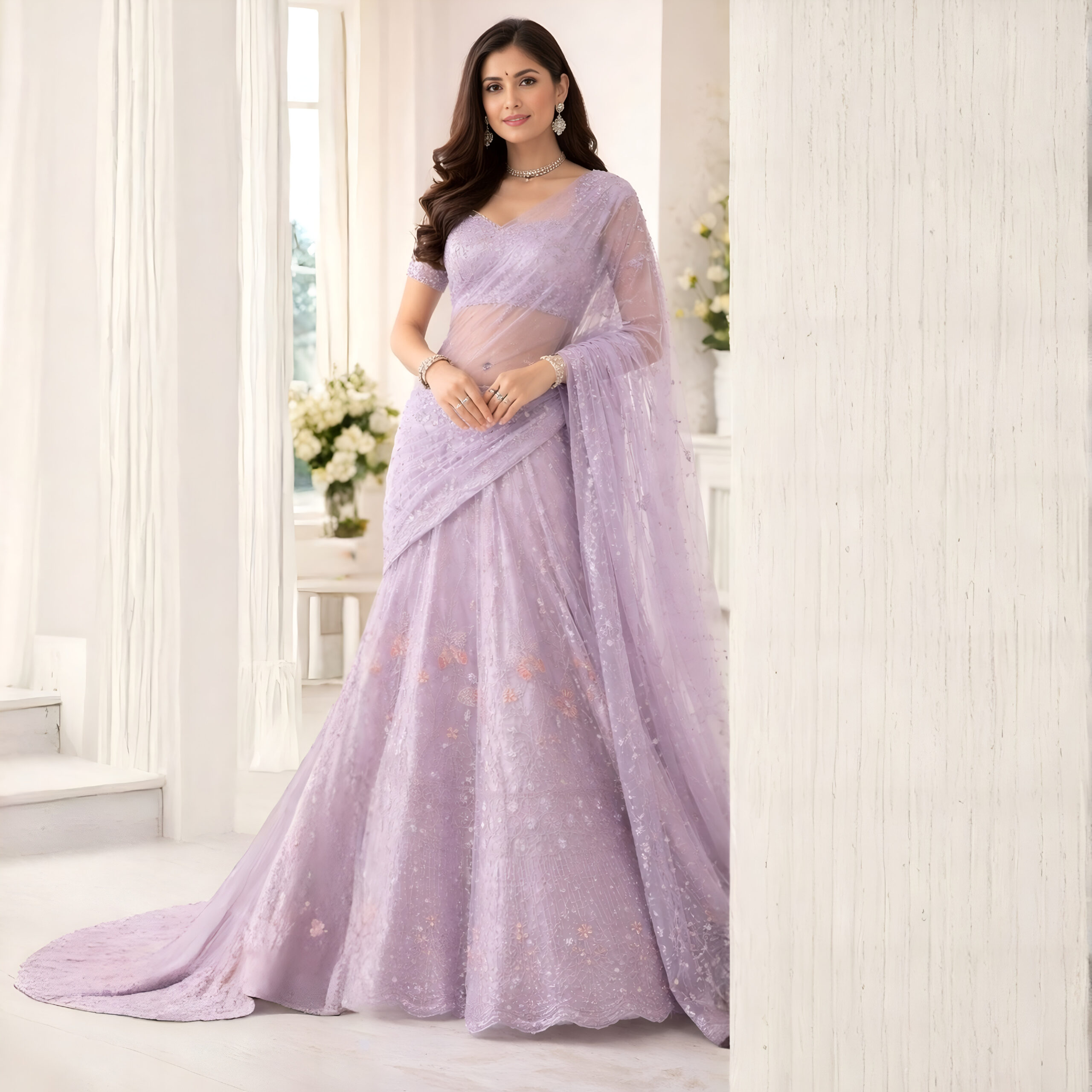 Lehenga - Lehenga Choli - traditional Indian outfit - Image 2