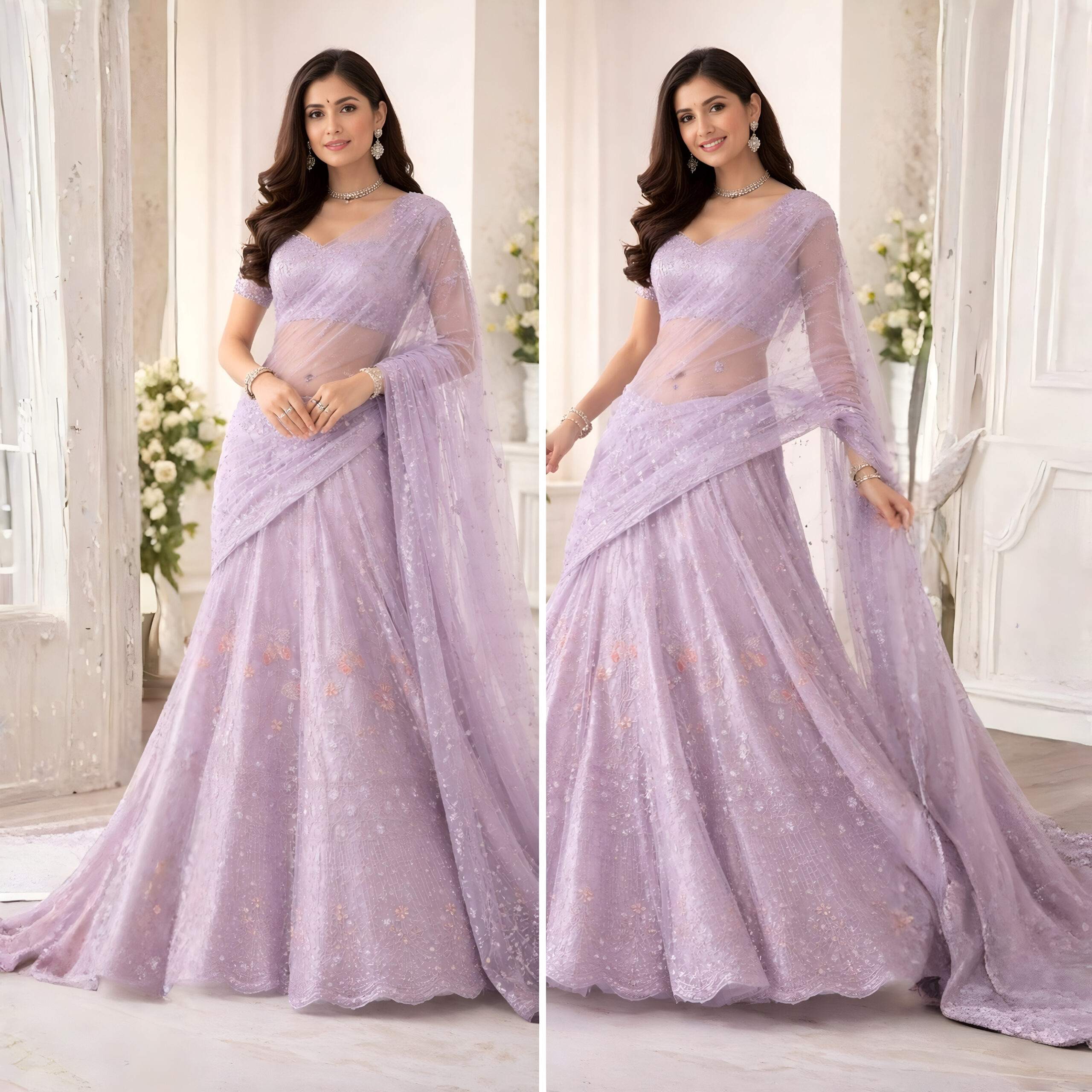 Lehenga - Lehenga Choli - traditional Indian outfit - Image 3